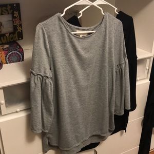 Max Studio bundle tops one gray and one black